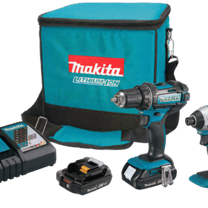 Makita CT225R 18V Compact Lithium-Ion Cordless 2-Pc Combo Kit